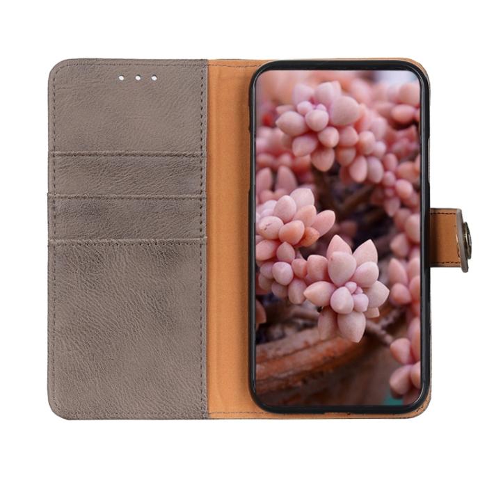 Bild 6, KHAZNEH Samsung Galaxy S22 Fodral Läder Khaki