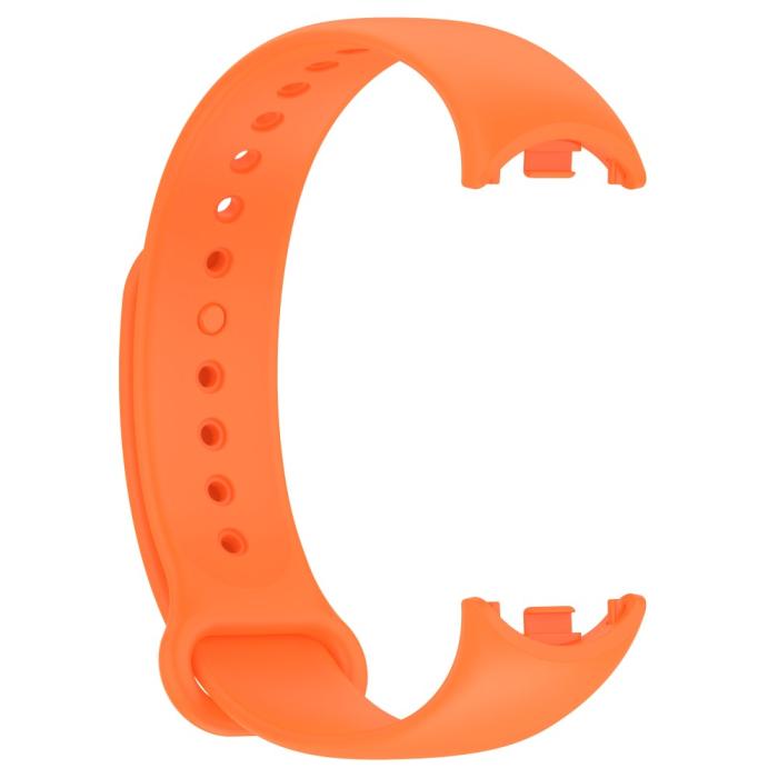 Bild 2, Xiaomi Smart Band 9/8 Armband Solid Silikon Orange