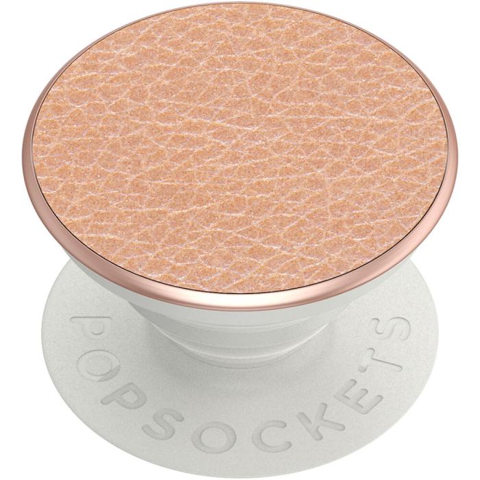 Bild 3, PopSockets Avtagbart Grip med Ställfunktion Premium Pebbled Vegan Leather