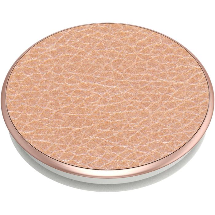Bild 4, PopSockets Avtagbart Grip med Ställfunktion Premium Pebbled Vegan Leather