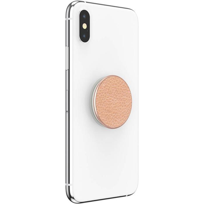 Bild 8, PopSockets Avtagbart Grip med Ställfunktion Premium Pebbled Vegan Leather