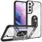 Samsung Galaxy S23 Skal Armor Ring Hybrid Svart/Silver