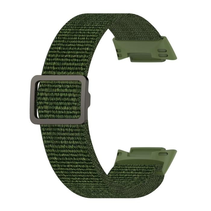 Bild 3, Fitbit Charge 6 / 5 Armband Justerbart Nylon Grön