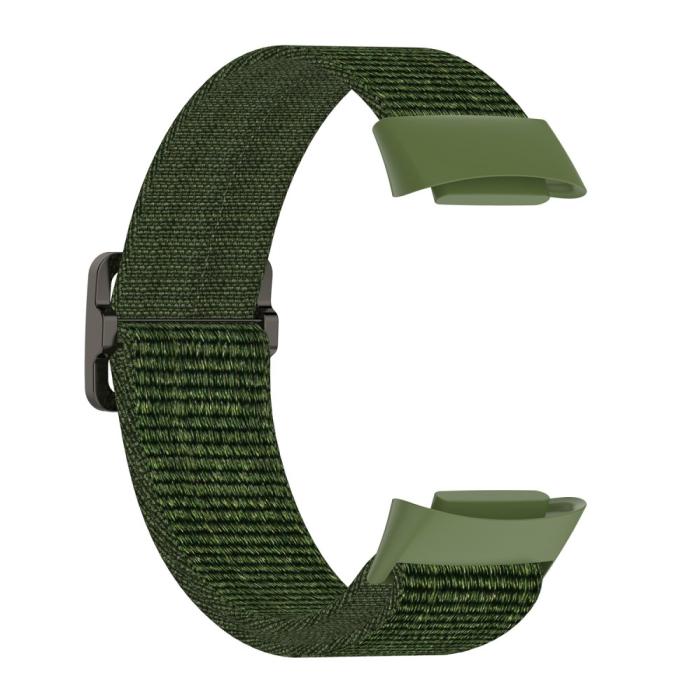 Bild 4, Fitbit Charge 6 / 5 Armband Justerbart Nylon Grön