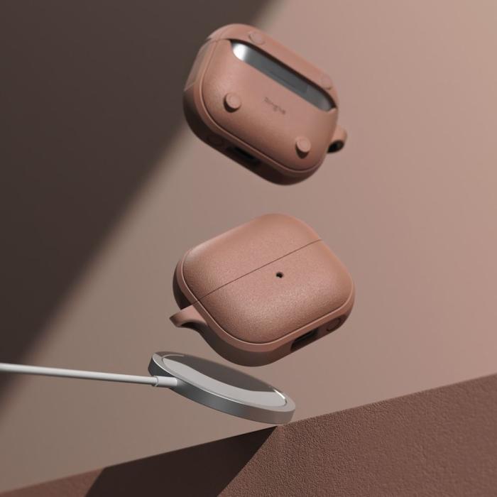 Bild 3, Ringke Galaxy Buds 3 / 3 Pro Skal MagSafe Onyx Constant Coral