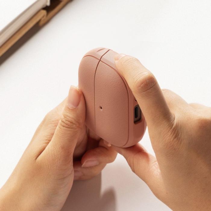 Bild 4, Ringke Galaxy Buds 3 / 3 Pro Skal MagSafe Onyx Constant Coral