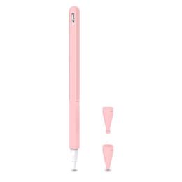 Tech-Protect Apple Pen 2 Skal Smooth Silikon Rosa