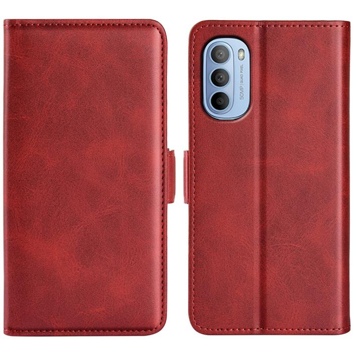 Bild 1, Motorola Moto G31 / G41 Fodral Med Magnetisk Stängning Röd
