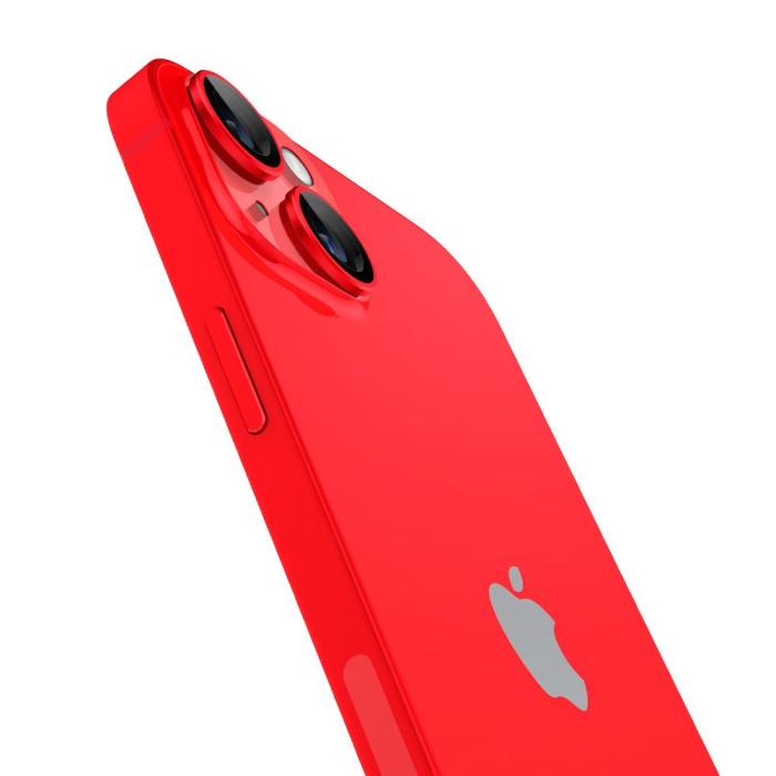Bild 3, Spigen iPhone 15/15 Plus/14/14 Plus 2-PACK Optik.tR 