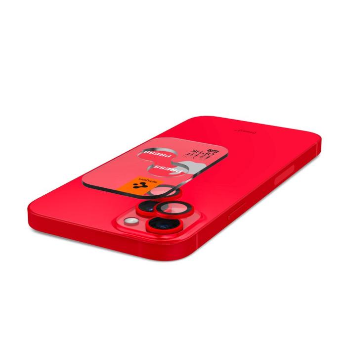 Bild 6, Spigen iPhone 15/15 Plus/14/14 Plus 2-PACK Optik.tR 