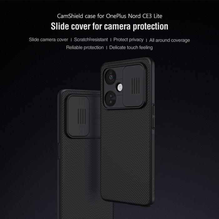 Bild 2, NILLKIN OnePlus Nord CE 3 Lite 5G Skal CamShield Pro Blå