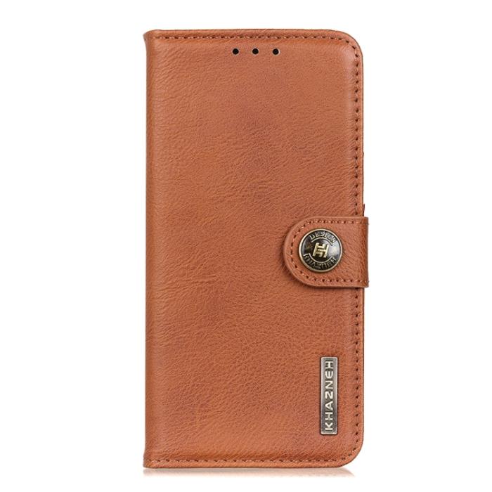 Bild 2, KHAZNEH Samsung Galaxy A13 4G Fodral Läder Brun