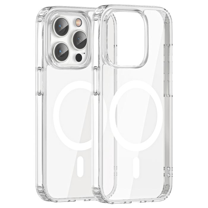 Bild 2, ColorPop iPhone 15 Pro Skal CH MagSafe Transparent/Vit