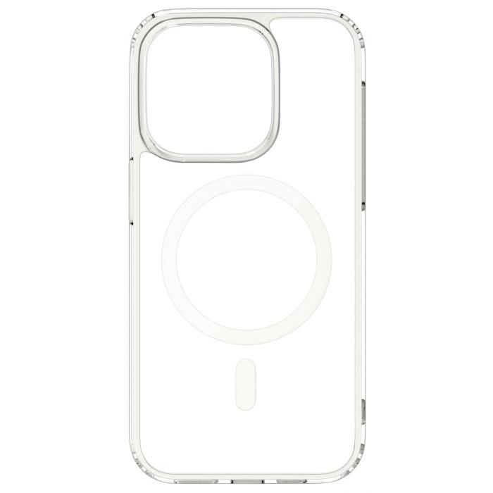 Bild 3, ColorPop iPhone 15 Pro Skal CH MagSafe Transparent/Vit