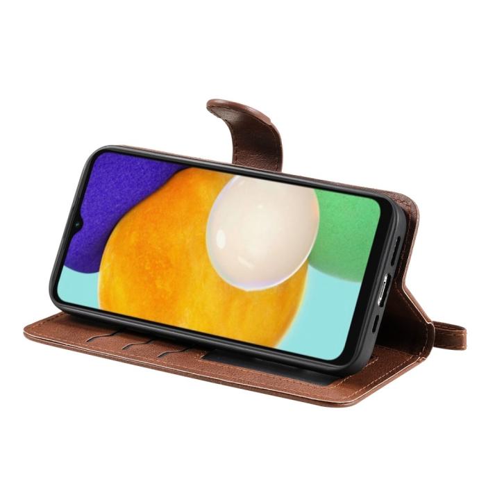 Bild 2, Samsung Galaxy A04s / A13 5G 2in1 Magnet/Plånboksfodral Brun