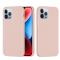 iPhone 15 Pro Skal Silikon Sand Pink