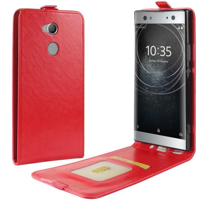Bild 1, Sony Xperia XA2 Ultra - Flip Fodral - Röd