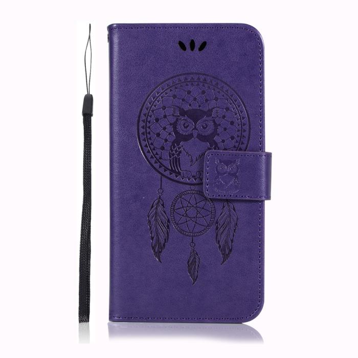 Bild 2, Huawei Y5 (2019) - Dreamcatcher Plånboksfodral - Lila