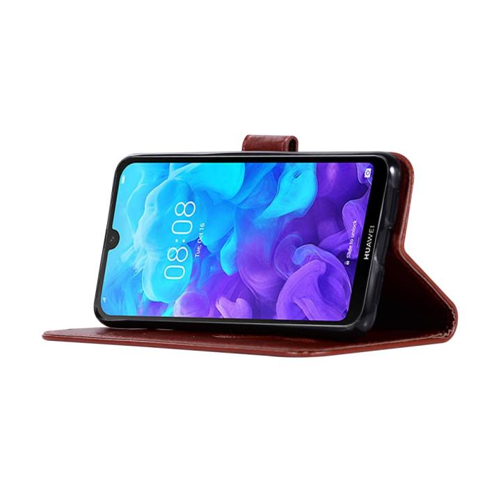 Bild 5, Huawei Y5 (2019) - Dreamcatcher Plånboksfodral - Brun