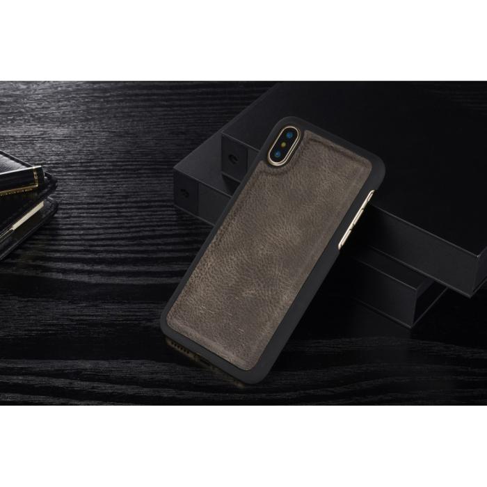 Bild 5, iPhone X/Xs - DG.MING Plånboksfodral/Magnet Skal -