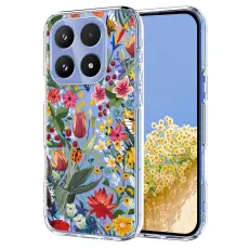 Xiaomi 17 Skal TPU Blommor Liljor