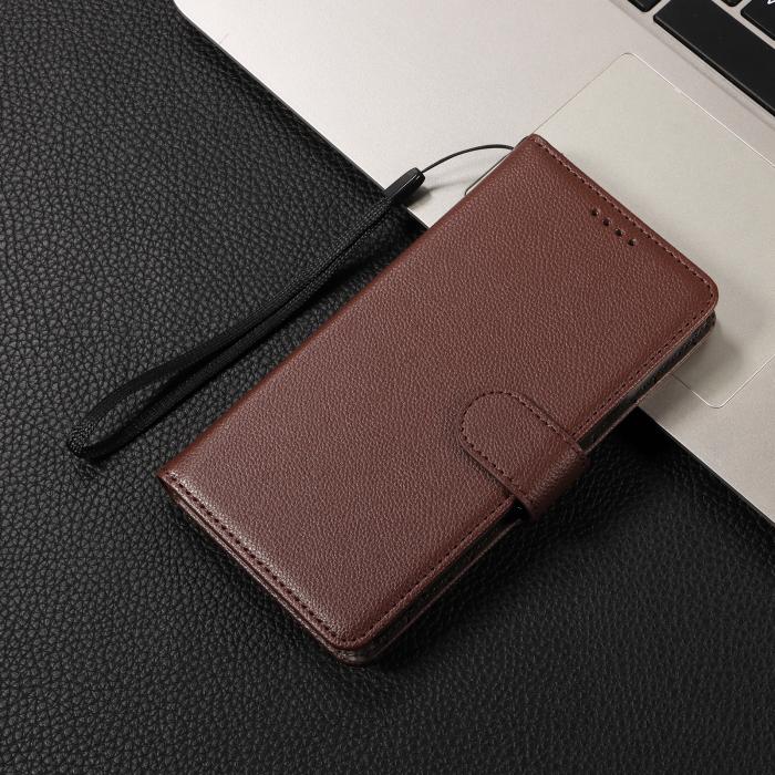 Bild 6, Motorola Moto G86 Power / G86 5G Fodral Läder Brun