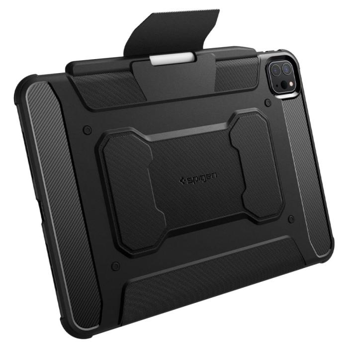 Bild 6, Spigen iPad Pro 11 2025/2024 Fodral Rugged Armor 'Pro' Svart