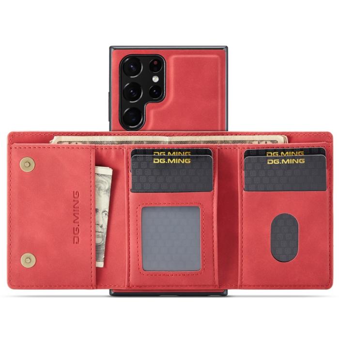 Bild 5, DG.MING Samsung Galaxy S22 Ultra Skal 2in1 Magnetisk Avtagbart Kortfack
