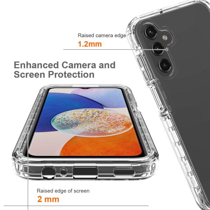 Bild 2, Samsung Galaxy A15 5G 360° Shockproof Hybrid Skal Transparent