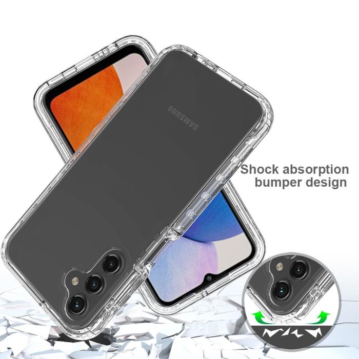 Bild 5, Samsung Galaxy A15 5G 360° Shockproof Hybrid Skal Transparent