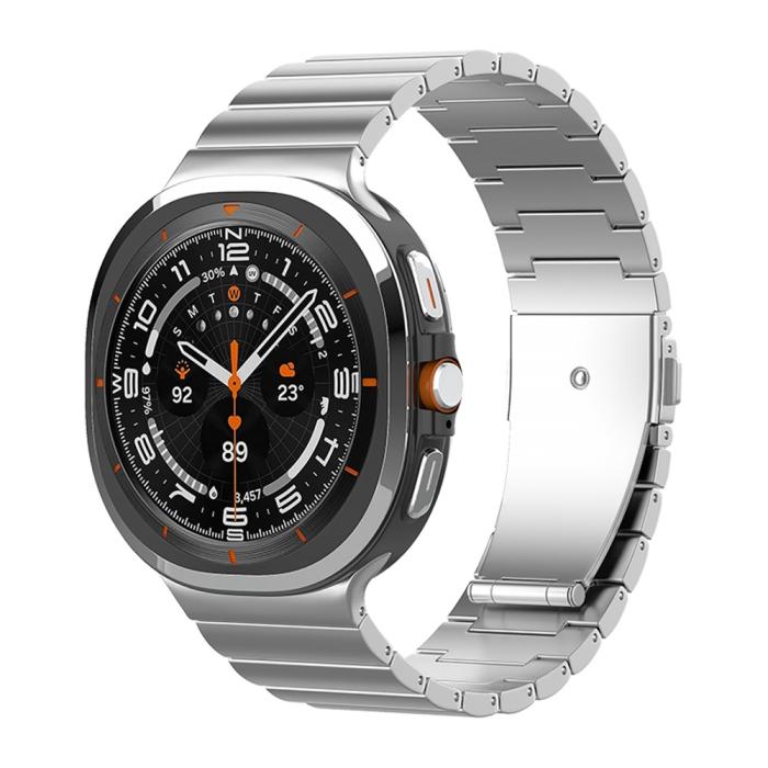 Bild 2, Samsung Galaxy Watch 8 46/44/40 mm Armband Metall Silver