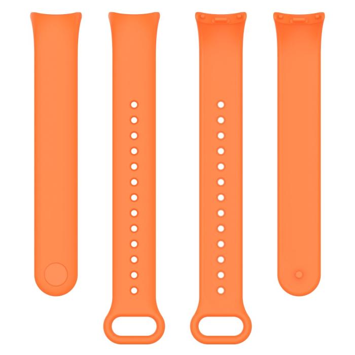 Bild 4, Xiaomi Smart Band 9/8 Armband Solid Silikon Orange