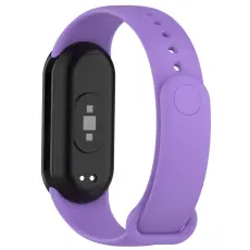 Xiaomi Smart Band 9/8 Armband Solid Silikon Lila