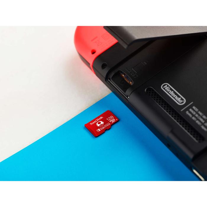 Bild 4, SanDisk MicroSDXC Nintendo Switch 128GB UHS-I,100/90