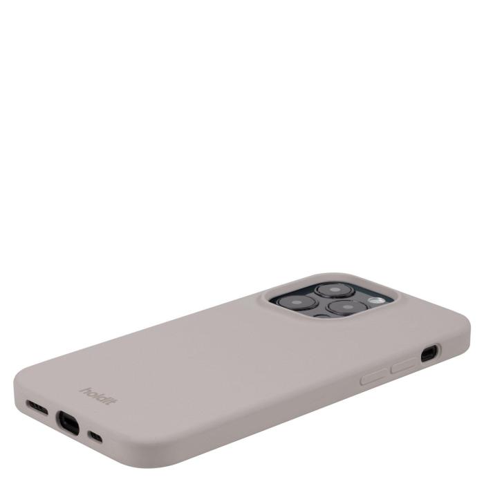 Bild 3, holdit iPhone 15 Pro Max Mobilskal Silikon Taupe