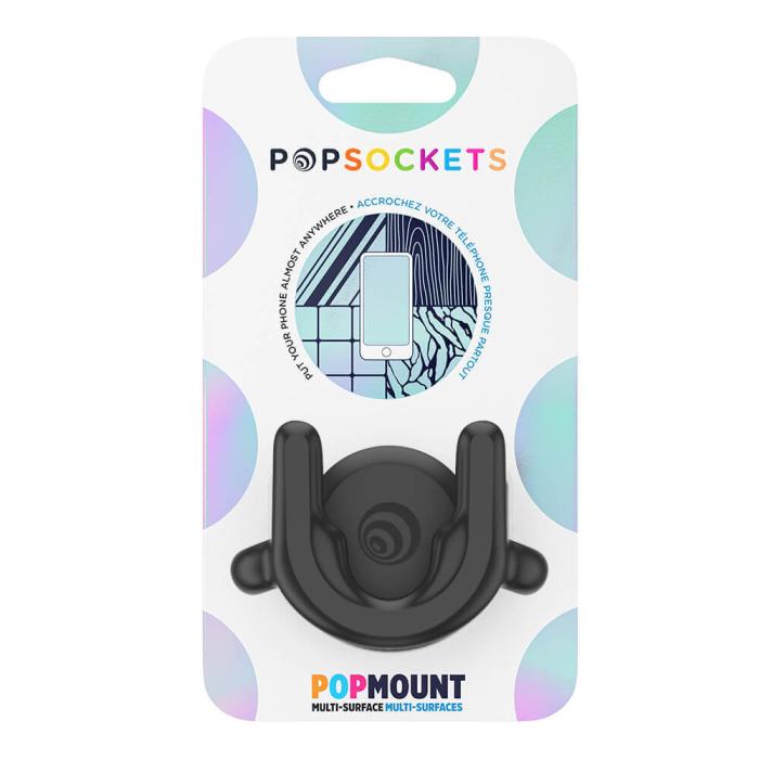 Bild 2, PopSockets PopMount Multi-Surface Svart