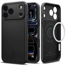 Spigen iPhone 18 Pro / 17 Pro Skal MagSafe Thin Fit Svart