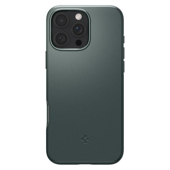 Bild 2, Spigen iPhone 16 Pro Skal MagSafe Thin Fit Abyss Green