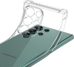 Samsung Galaxy S25 Ultra Shockproof TPU Transparent Skal