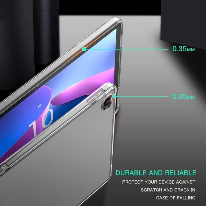 Bild 4, Lenovo Tab M10 Plus Gen 3 Skal TPU Matt Transparent