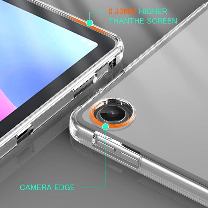 Bild 5, Lenovo Tab M10 Plus Gen 3 Skal TPU Matt Transparent