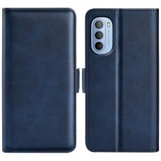 Motorola Moto G31 / G41 Fodral Med Magnetisk Stängning Blå