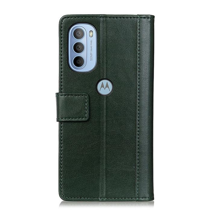 Bild 3, Motorola Moto G31 / G41 Fodral Läder Grön