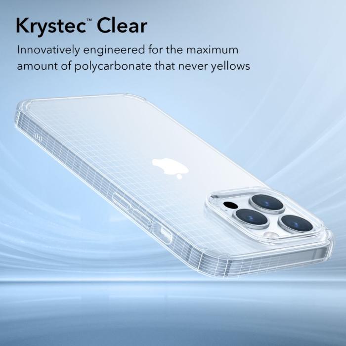 Bild 2, ESR iPhone 14 Pro Max Skal Krystec Transparent