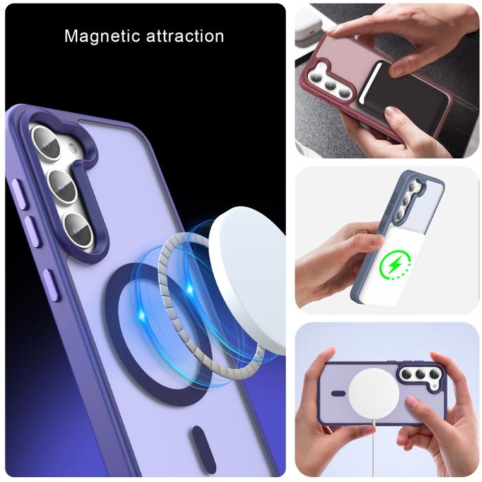 Bild 6, ColorPop Samsung Galaxy S23 Skal CH MagSafe Matt Mörk Blå