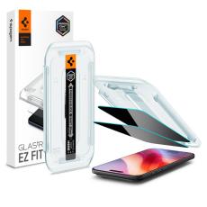 Spigen iPhone Air 2-PACK Sk&auml;rmskydd GLAS.tR "Ez Fit" Privacy