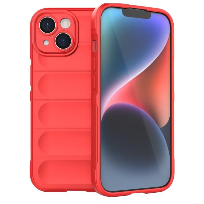 Bild 1, iPhone 15 Plus Skal Magic Shield Röd