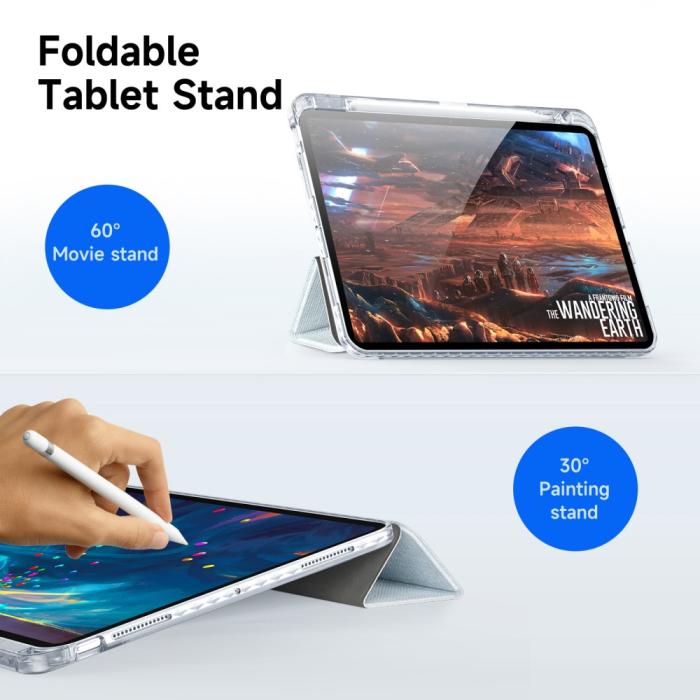 Bild 3, DUX DUCIS iPad Pro 11 2024 Fodral Penhållare Ljus Blå