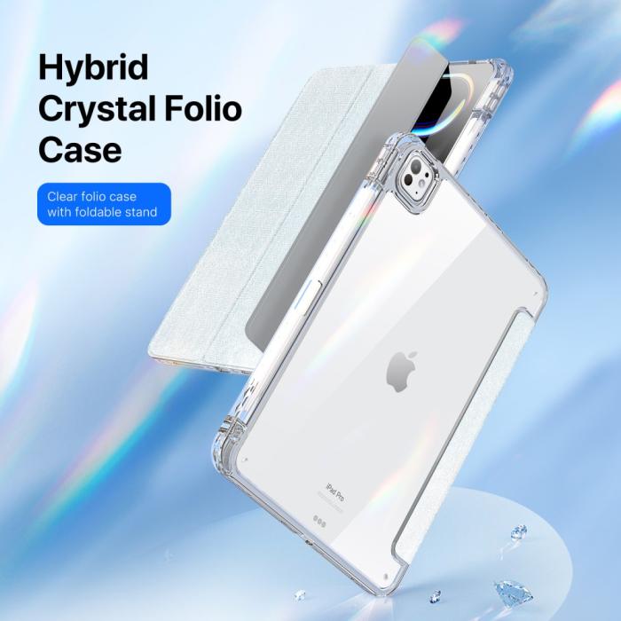 Bild 4, DUX DUCIS iPad Pro 11 2024 Fodral Penhållare Ljus Blå