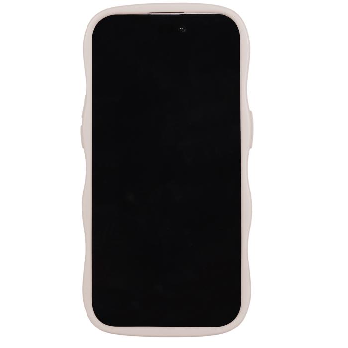 Bild 3, holdit iPhone 14 Pro Max Skal Wavy Light Beige